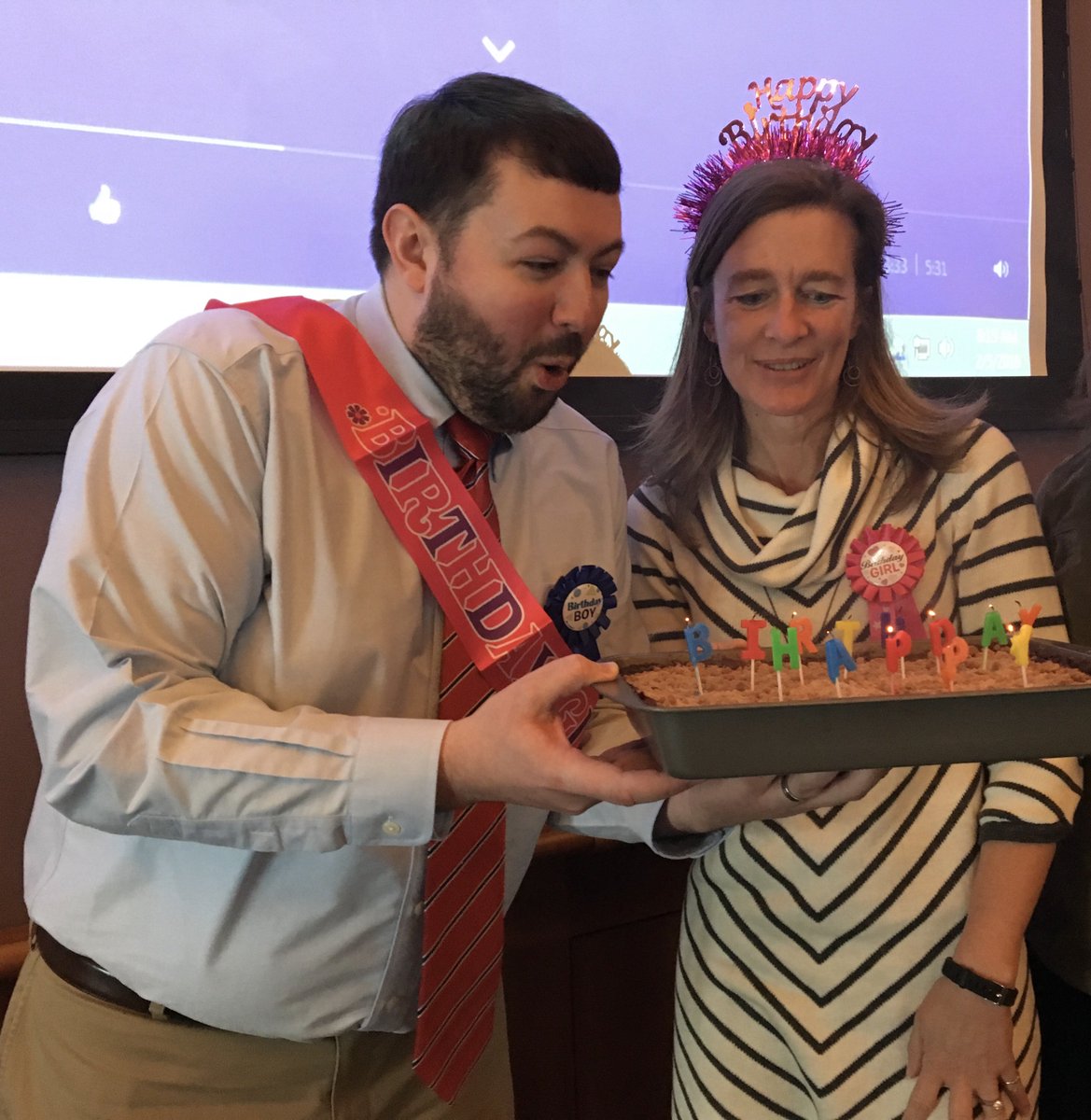 Today we celebrated launching Slate with a Birthday Party! A big thank you to the team in our office who worked so hard to make this happen! #smcvt
 <a href="/Technolutions/">Technolutions</a>