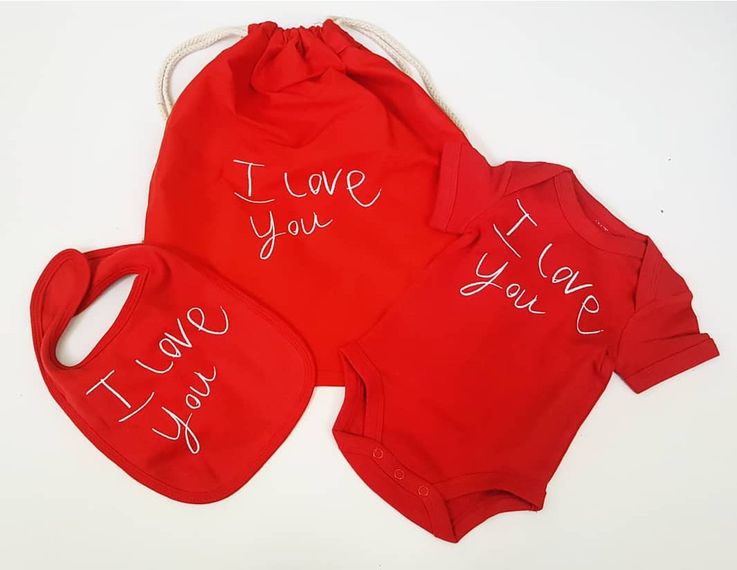 OhBabyLondon's tweet photo. 😍 Feel the love! Our exclusive ‘I Love You’ bag, bib and bodysuit gift set is now available online for a red hot £15.00 😍#iloveyou #valentinesday #babywear #baby #babyfashion @ohbabylondon https://t.co/cLuBESfzKz