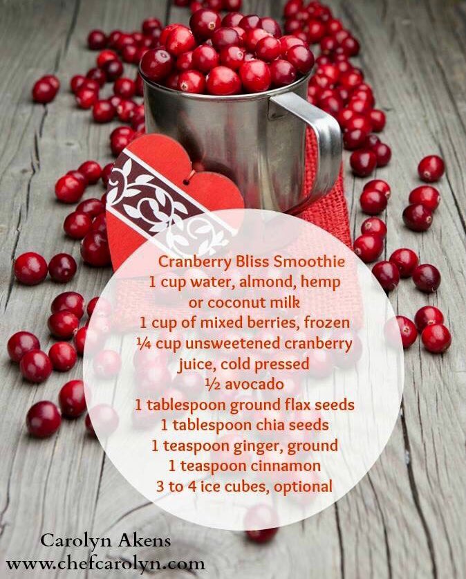 Cranberry Bliss Smoothie