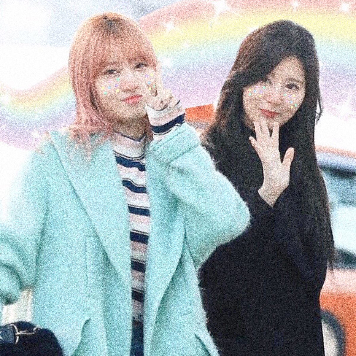 jpnsoftbot's tweet photo. ʚ #平井もも &amp; #湊崎紗夏#samo ɞ
 ↳ pastel cuties 🍚💗
#트와이스 ˚࿐ https://t.co/GKnpiVHEAo