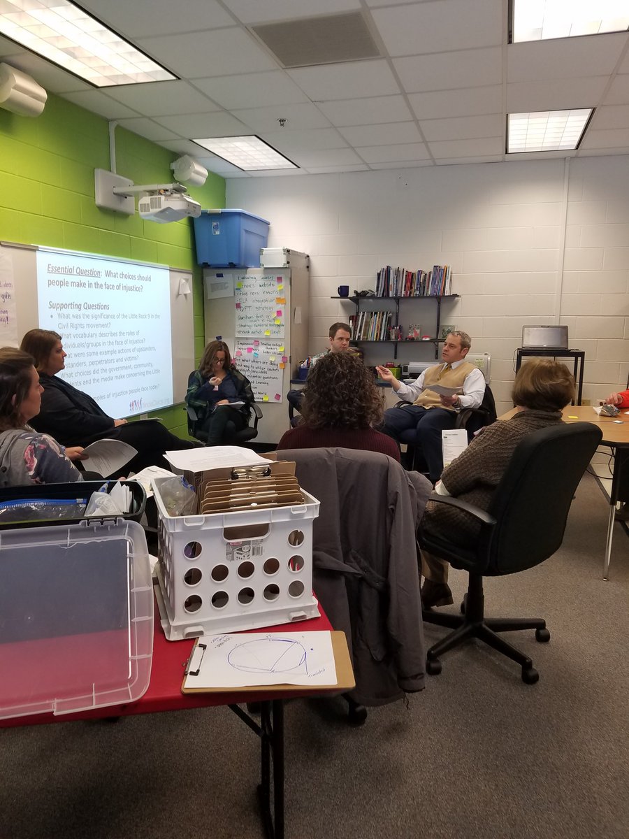 mbkudrna's tweet image. @BensenvilleD2 and @wdsd_7 participating in SS PD. Learning and growing together. Up next, PD with @FentonHS . #tridistrict