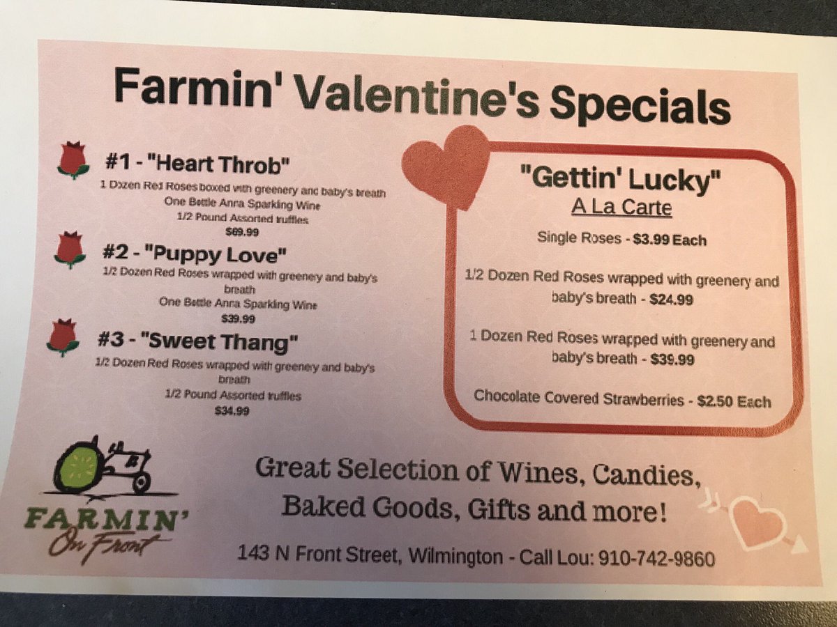 FarminOnFront's tweet photo. Come on by our shop to pick out something special for your #Valentine! #local #farmin https://t.co/J7Sl4K4nwY