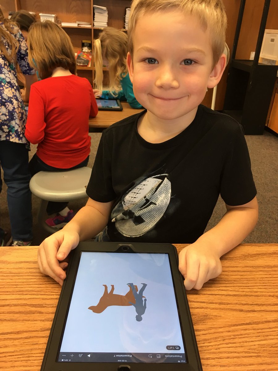 mrlosik's tweet image. The Kindergarten Keynote Ninja dojo is making great stuff this morning.