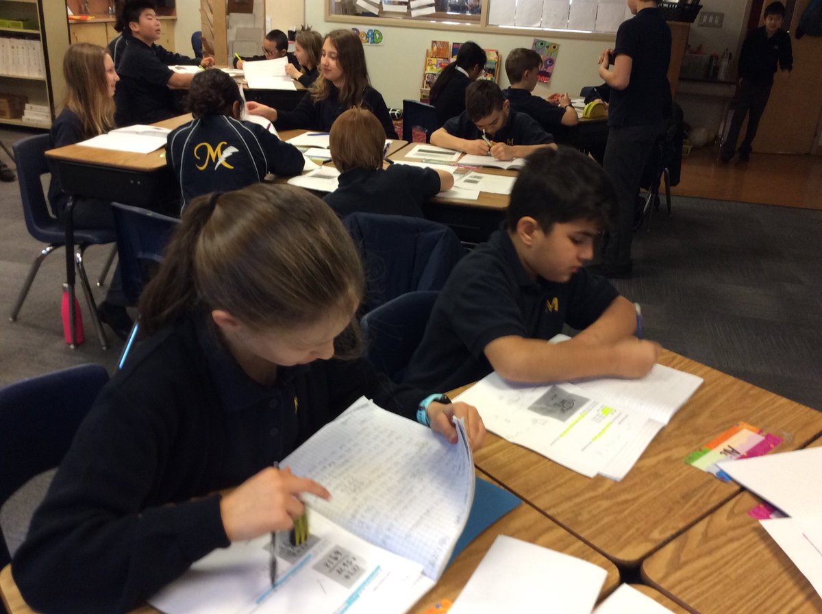 msrbcnd's tweet image. Finishing up our Dear Professor Math problems. #5RB #mathandlanguage #transdisciplinary