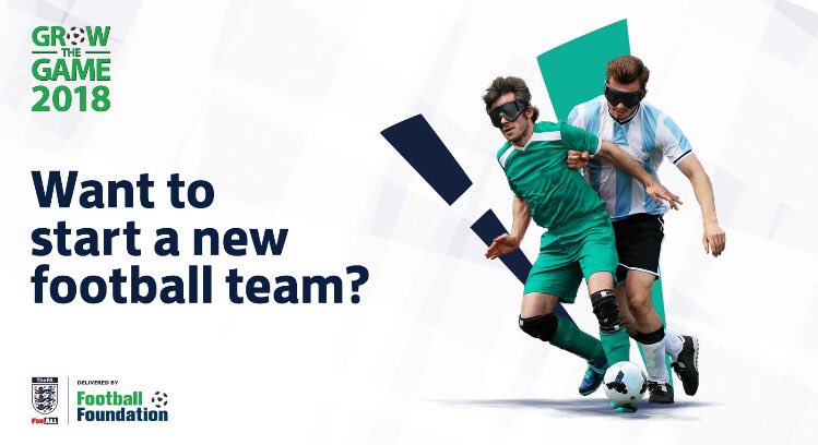 NFAMichelle's tweet photo. Do you want to form a 🆕disability 
f⚽️⚽️tball team? 

A £1️⃣,5️⃣0️⃣0️⃣ Grow the Game grant from The @FA could help you out. 

📲What you waiting for... 
Apply today! 

https://t.co/z1LRhEdqRW https://t.co/w1jRRAcIAk