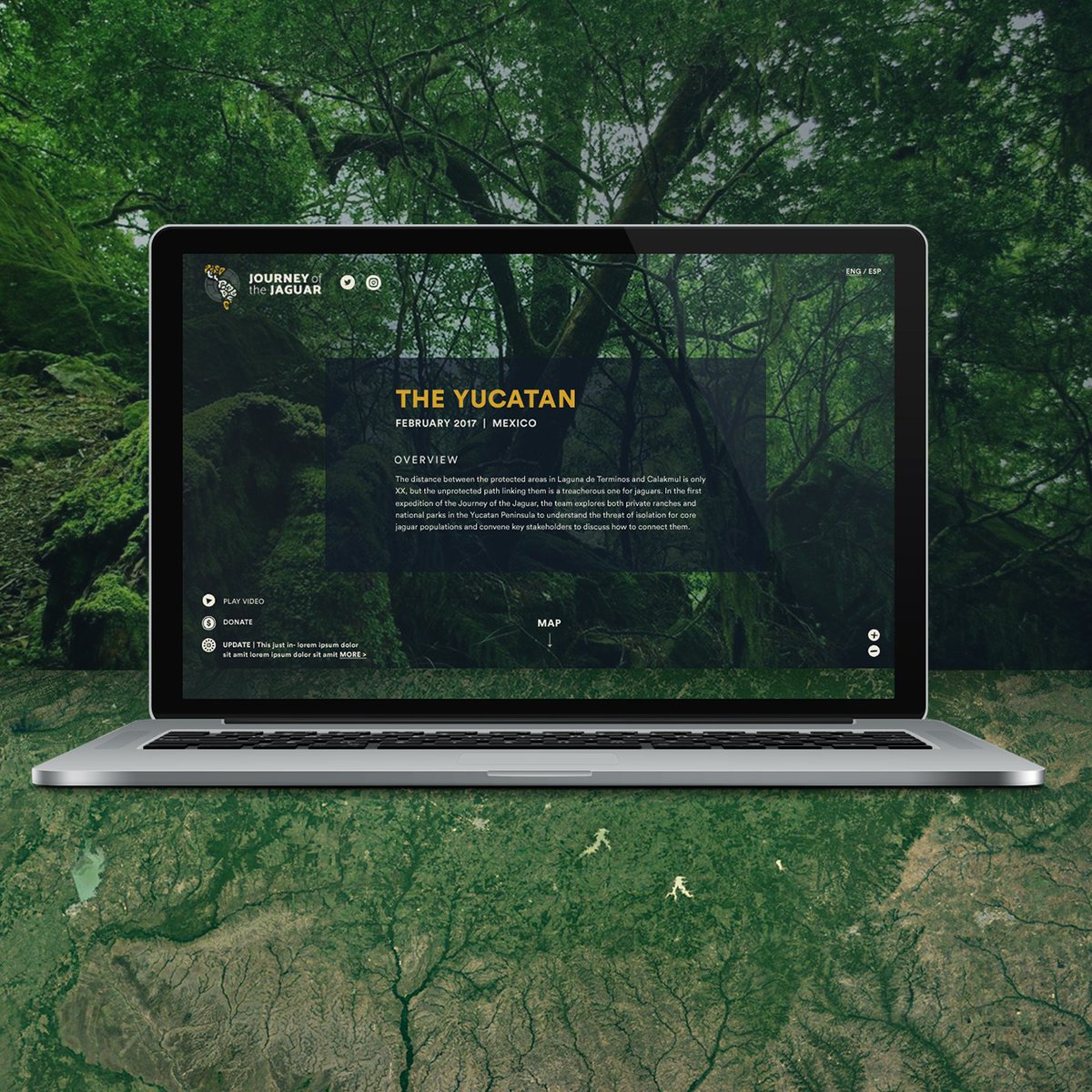oxbowcreative's tweet photo. In 2017, we teamed up with @PantheraCats to create their Journey of the Jaguar campaign. We're thrilled to announce that it's been selected as a Gold winner at the 2018 @AVA_Awards! Learn more about the project and site here https://t.co/LZybV0W1S6 https://t.co/FnePo1N0Tn