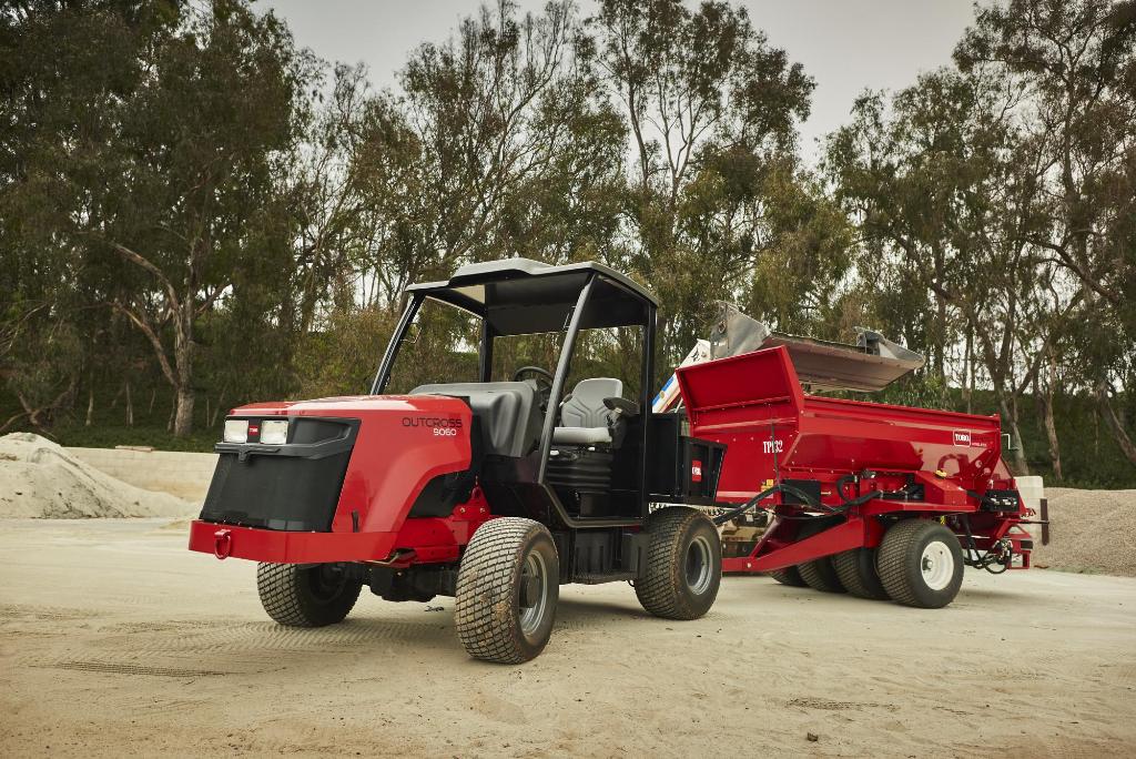 ToroGolf's tweet photo. With a loader, three-point, drawbar, cargo bed, and a second seat the Outcross 9060 does the work of multiple machines. Do more with less (capital) by adding year-round flexibility to your turf maintenance operation. See it at #GIS18 Booth #13077. #DoMore https://t.co/JNCqZ4LJrj https://t.co/lthVLVFQlv