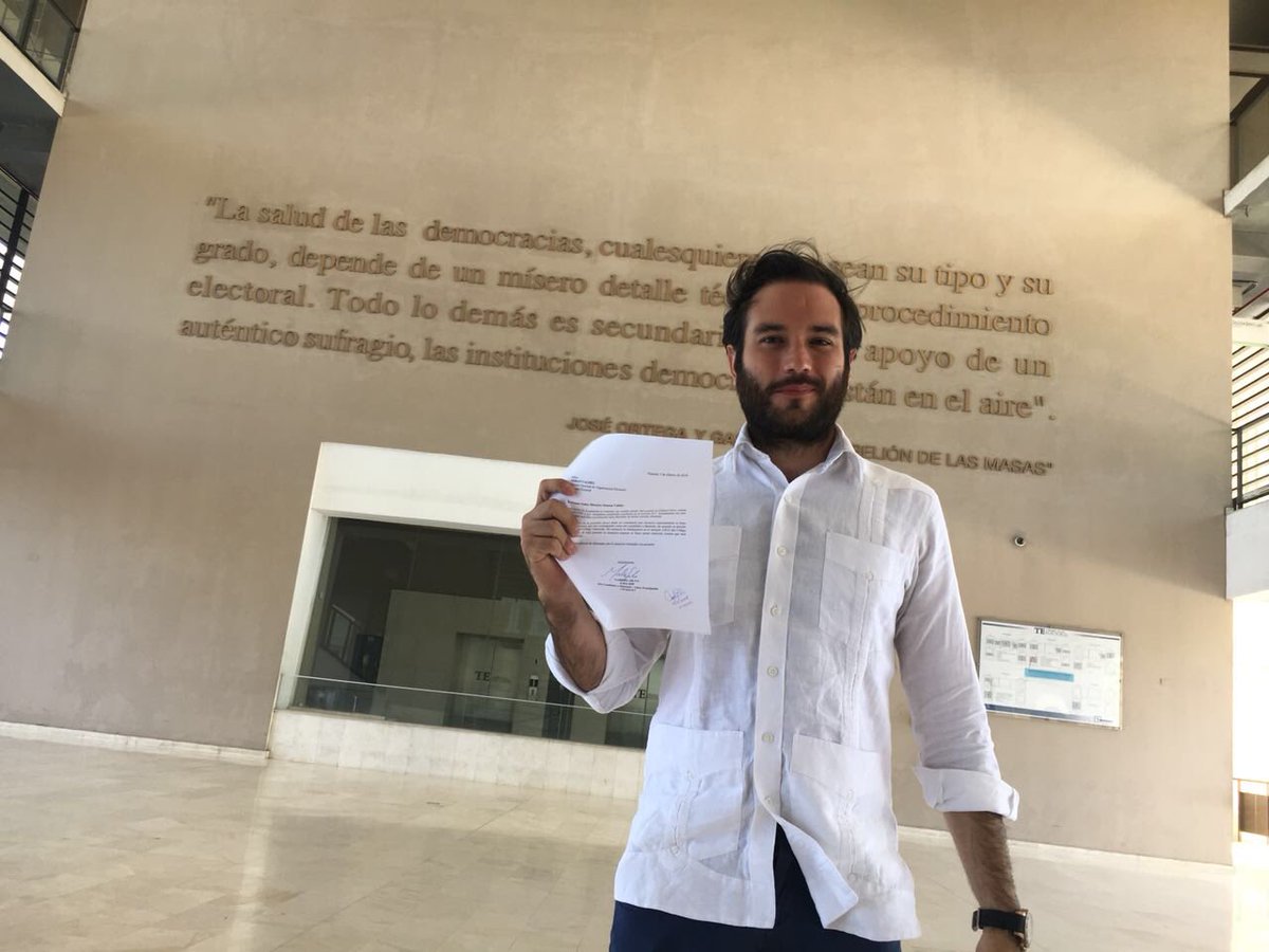 Mi renuncia al fuero penal electoral luego de postularme a DIPUTADO INDEPENDIENTE del 8-7. ¡El fuero está protegiendo a corruptos y yo no tengo nada que esconder! No quiero prerrogativas. ¡Incito a otros candidatos que no temen a que lo hagan! Más en gabrielsilva2019.com