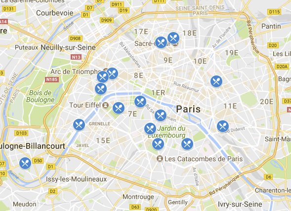 Quels sont les nouveaux restaurants parisiens étoilés au Michelin 2018 ? Notre carte de Paris > bit.ly/2s7BFQd #GuideMichelinFR2018