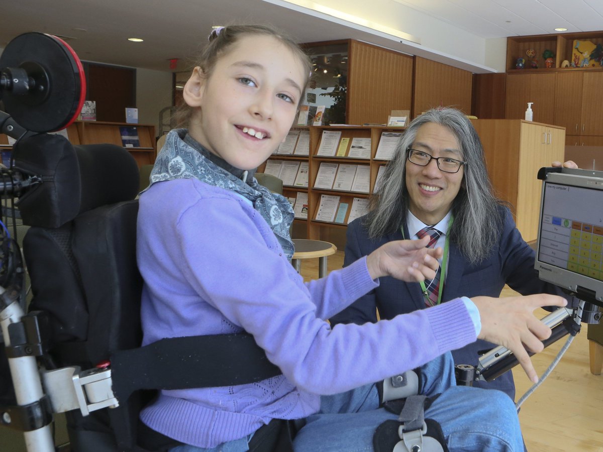 Hanigsberg's tweet image. Technology developed by @chautom at @hbkidshospital provides kids the miracle of speech buff.ly/2E3ihVR #research #onHWS