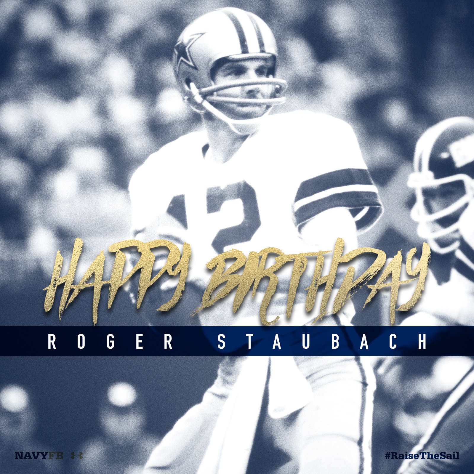 Happy Birthday to the legend, Roger Staubach! 