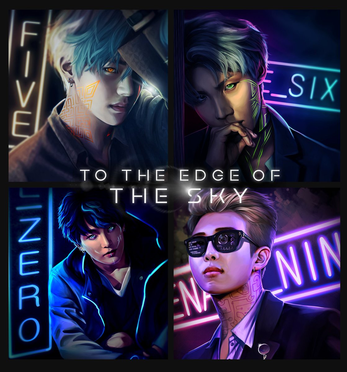AjaCelestin's tweet image. #ArmySelcaDay @AeonDreamStudio version! We did something a little different and included our #BTS biases, except they're represented by #PhantomAlpha! 

Can you guess who is whose bias? #BTSxTTEOTS 
(#TTEOTS latest update/game download/FAQ thread!  )