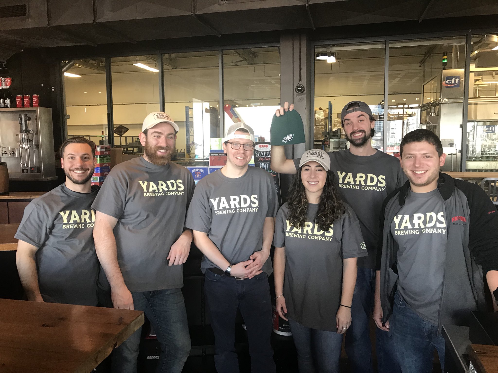 Harpoon Brewery on X: We think they're probably just happy for their free  shirts @yardsbrew. Come on down to our Boston brewery to point and laugh or  drown your sorrows #biggamebet #newenglandstillrules