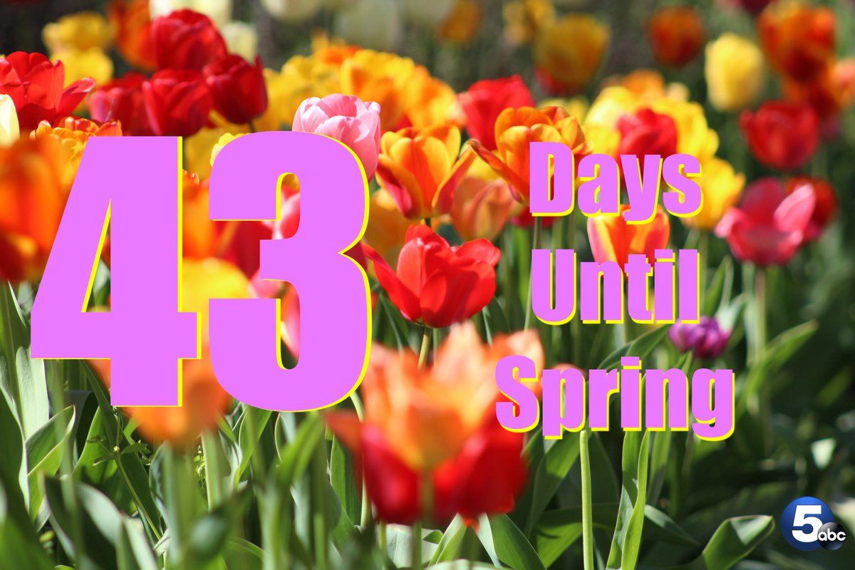 Think warm thoughts! 43 more days until Spring! ?? News 5 Cleveland