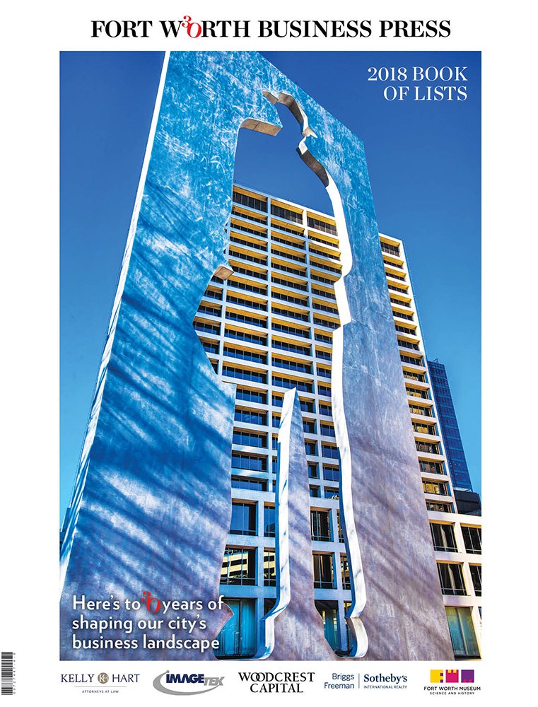 The 2018 Book of Lists is officially released! All current subscribers will receive a copy in the mail this week. Additional copies available for purchase at bit.ly/2nEWgqy #fortworthbusiness #FWBP30th