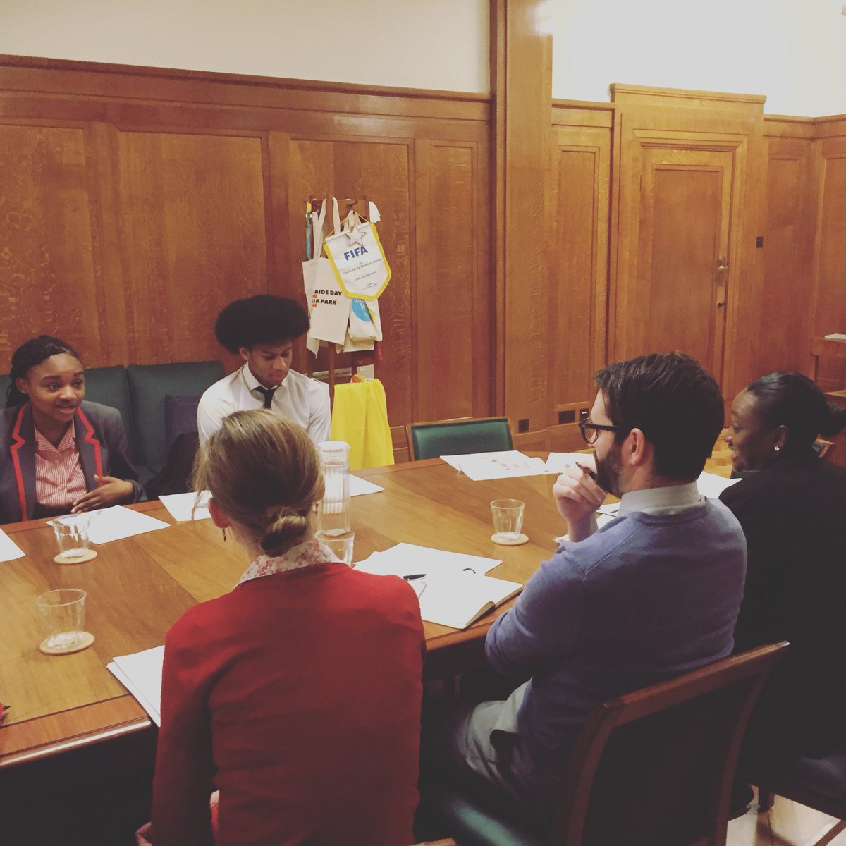Rose and Kamani speak to <a href="/dpymayorhackney/">Deputy Mayor Hackney</a> Cllr Bramble about their roles as Young Speakers of Hackney and improving youth voice in the borough #younghackney