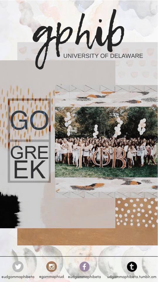 BlueHenChelsea's tweet photo. Going Greek was easily the best freshman year decision @UDgammaphibeta 🌙✨Find your home! Today is the last day to register for @UD_Panhellenic recruitment! https://t.co/MYUNEEdk7S https://t.co/K6O96vOMaK