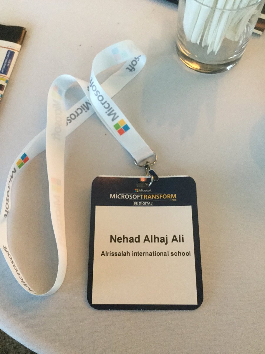 nhadhajali's tweet image. مشاركة مدارس الرسالة العالمية في مؤتمر  مايكروسوفت ترانسفورم

#Microsoft_Transform
#Microsoft_Saudi
#MicrosoftEDU
#Be_Digital