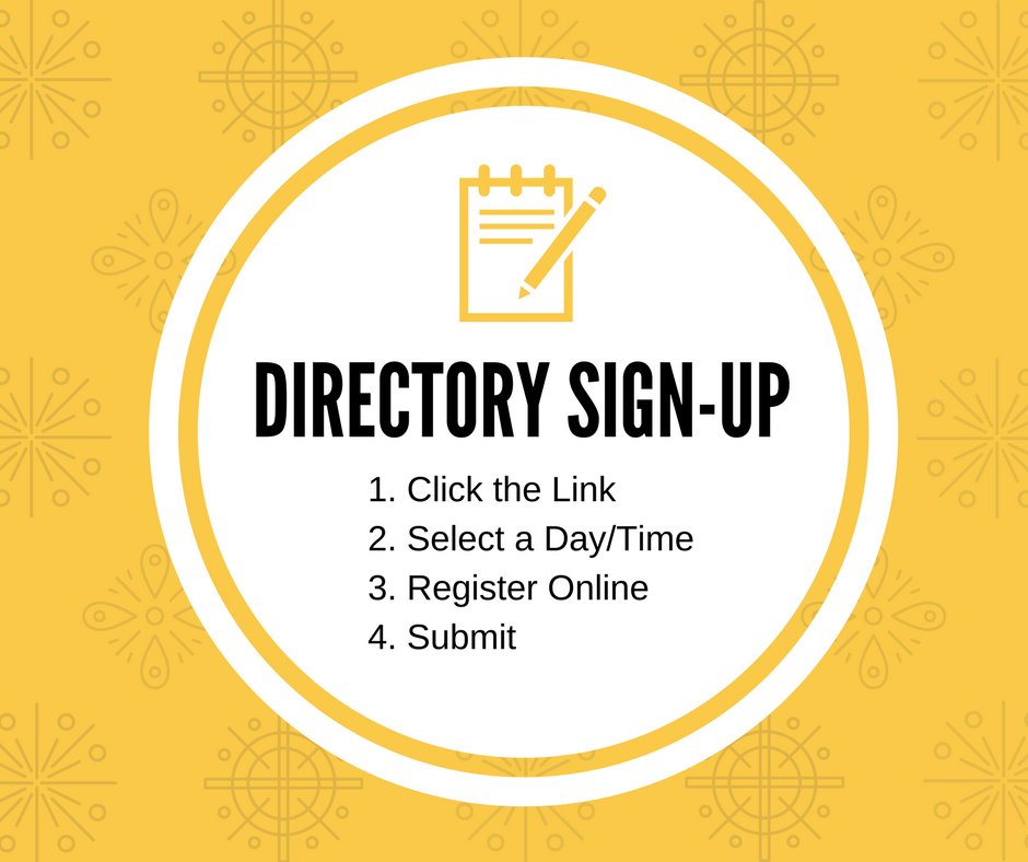 muldrowag's tweet photo. Have you signed up to participate in our new directory? Click the link to sign up online! https://t.co/rvNWWlbHmd https://t.co/wVdAhi9ht5