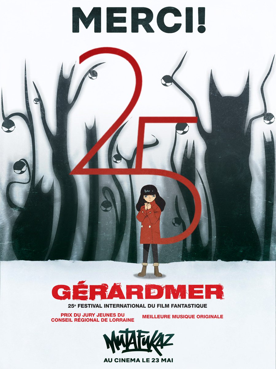 Mutafukaz's tweet photo. Merci à toute l'équipe de @Fantastic_arts !
#MUTAFUKAZ #Gerardmer2018 https://t.co/Q4pc6zK4Q6