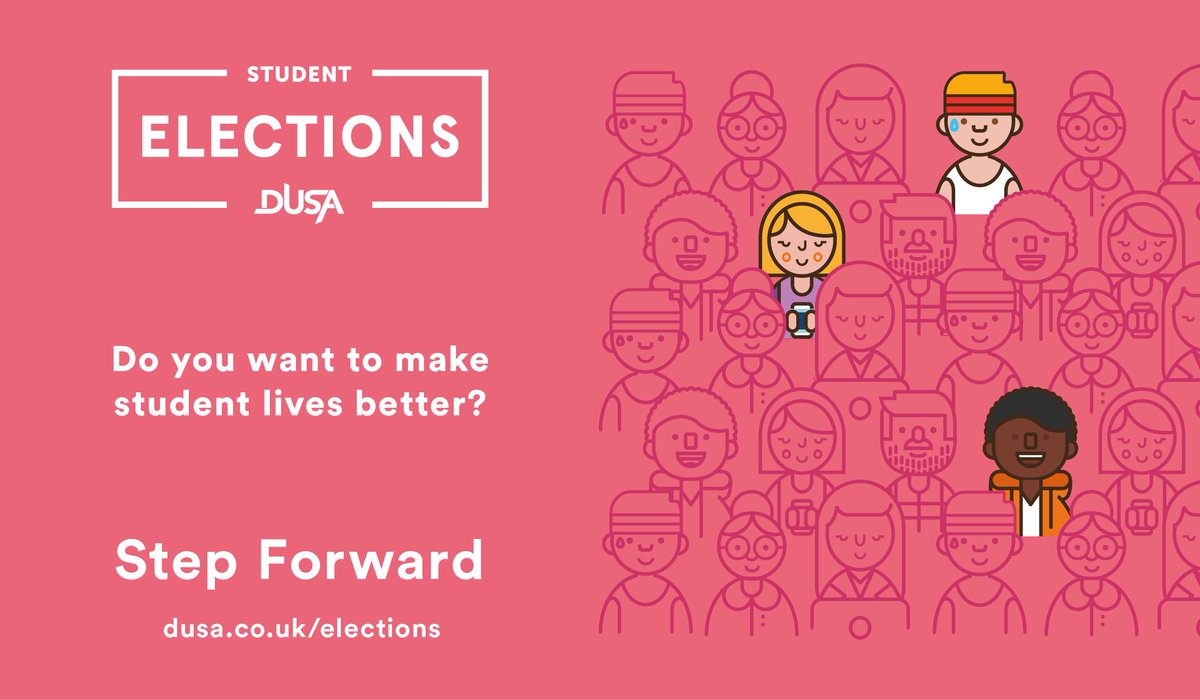 dusaexec's tweet image. Care about Charity? Want to give back to the university and Dundee community? Vice President of Fundraising is the job for you. 
Be a trustee of one of Scotland's biggest charities while studying. 

 Nominations now open for DUSA Exec elections 
uod.ac.uk/2DPhDyl