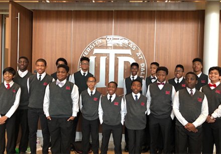 Students from <a href="/MausMS/">Maus Middle School</a> swept the top three places in the "Aiming for the Stars" African American Male Academic Bowl Competition. Read more: ow.ly/lfvz30id66Y