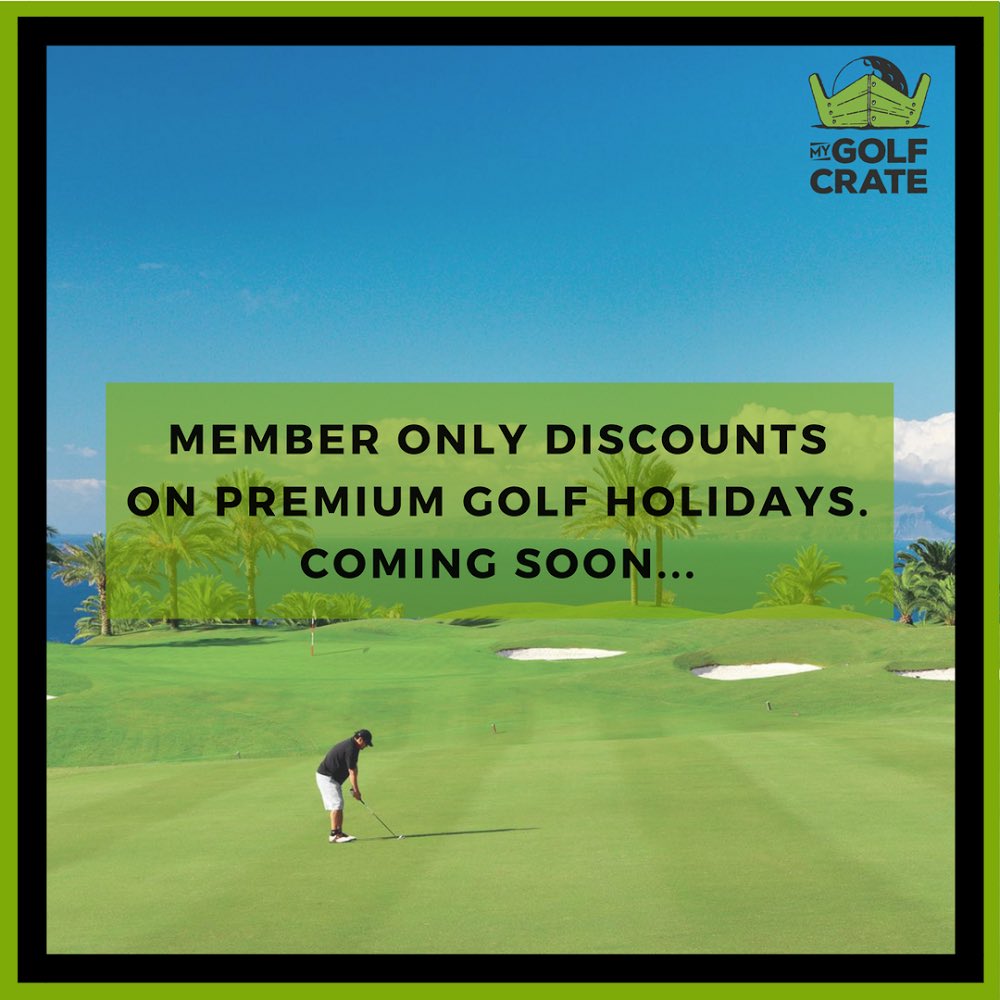 Pack your bags! Member only discounts on premium golf holidays coming soon... ⛳️📦

#mygolfcrate #golf #golfcourse #golfsubscriptionbox #golfholidays