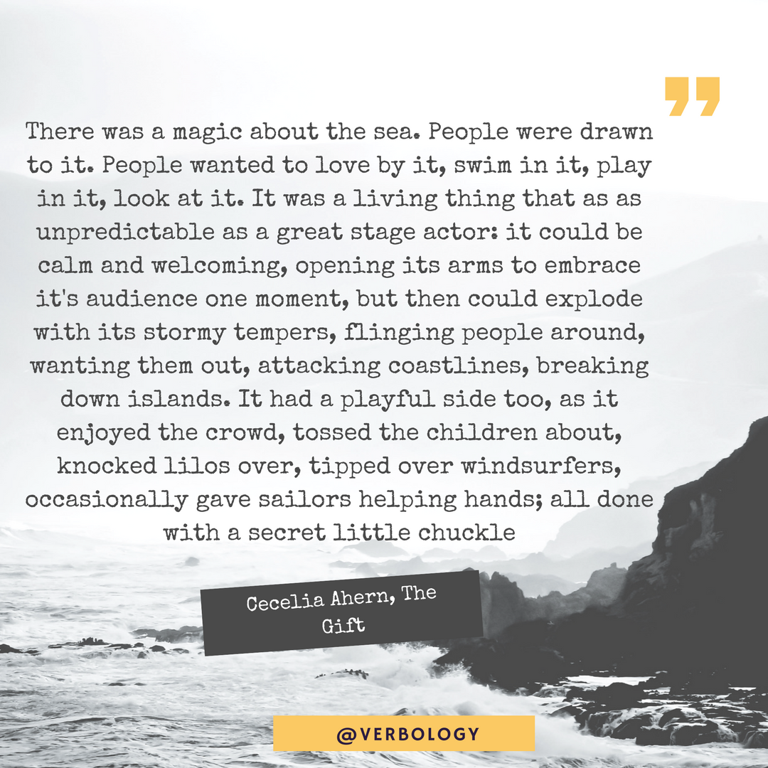 Real_Verbology's tweet photo. #CeceliaAhern #TheGift #ocean #sea #actor #Verbology, #quotes, #books #bookstagram https://t.co/HbGDqYf8W5