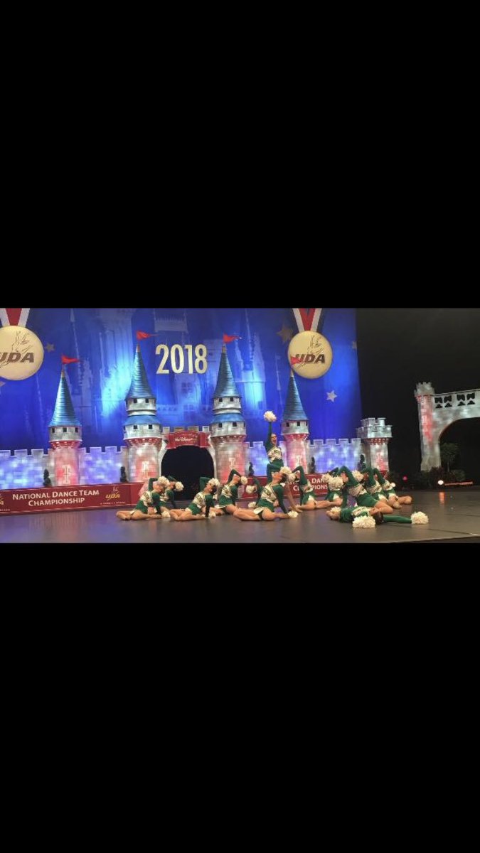 LHSflyerettes's tweet photo. We left it all out on the floor this weekend and it payed off! We are 8th in kick and 9th in medium Pom! What an amazing weekend at NDTC💚💛 https://t.co/lXrR05t5ad