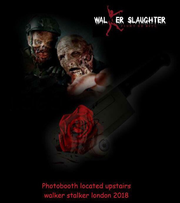 WalkaSlaughter's tweet image. We hope to see you there! Come and stage your own walker death/kill at our photo booth! Only @WalkrStalkrCon London!  #WalkerStalkerConLondon #walkerstalker #TWD #TWDFamily #thewalkingdead #photobooth #WalkingDead #walkers #affordablefun #ZombieApocalypse #The100 #walkerslaughter