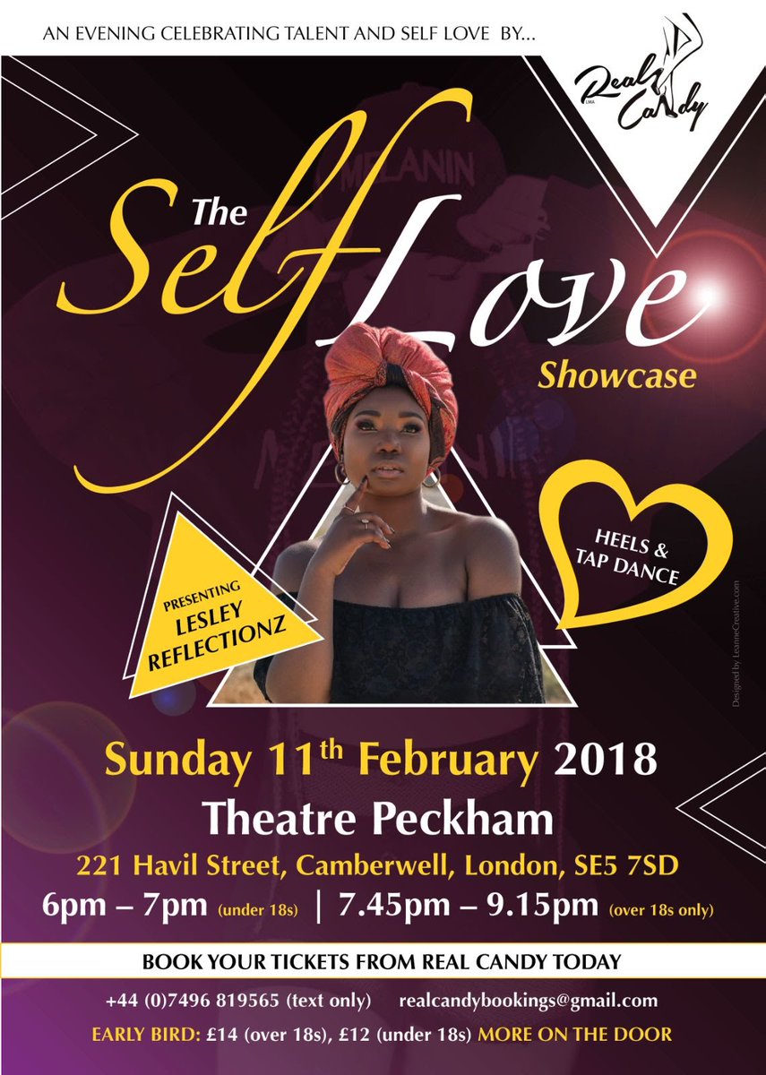 DaRealLesley's tweet photo. ‘Self Love Showcase’ on February 11th. https://t.co/SAxKONc7JW