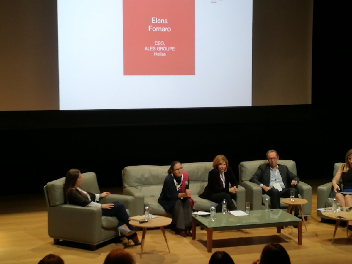 Helena Fornaro, CEO της ALES GROUPE Hellas: "Δεν είναι μόνο θεσμικο το πλαίσιο της ισότητας. Οι εταιρείες δημιουργούν επίσης τα πλαίσια στα οποία μπορούμε να δημιουργούμε". #GC18gr