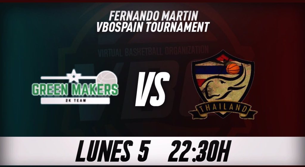 grimaldo35's tweet photo. Hoje às 21:30 jogamos às meias-finais com mi equipa @GreenMakers2K , podeis ver no Twitch: https://t.co/45dDBdoIJQ @VBOspain @ThailandMafia2k @2KEspana #NBA2K18 https://t.co/1doS7yAKkI