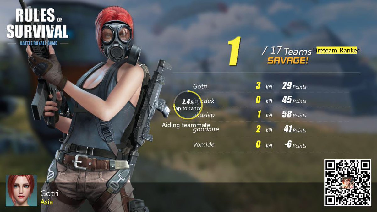 Rizkydanny2's tweet photo. #RulesofSurvival https://t.co/010IeT88LD