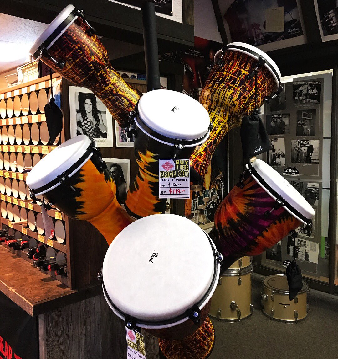 McGuire Music (@mcguiremusic1) on Twitter photo Congas and bongos! We have them! Made by #Pearl, perfect for any #musician looking to add some uniqueness to their collection. 👍🏻 <a href="/PearlDrumCorp/">Pearl Drums</a>
.
Now is the perfect time to stop by our shop. We have new inventory AND our we’re announcing a new #drum shop sale soon! Congas and bongos! We have them! Made by #Pearl, perfect for any #musician looking to add some uniqueness to their collection. 👍🏻 <a href="/PearlDrumCorp/">Pearl Drums</a>
.
Now is the perfect time to stop by our shop. We have new inventory AND our we’re announcing a new #drum shop sale soon!