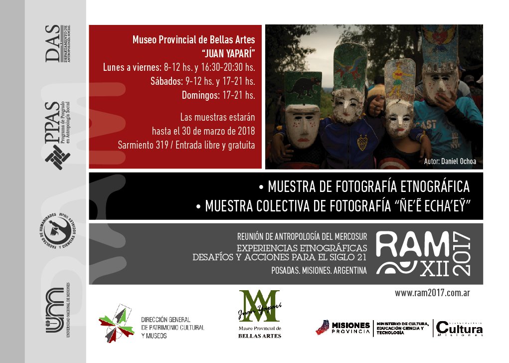 Ramxii2017's tweet photo. La muestra cuenta hasta el momento con 36 ensayos fotográficos y estará hasta el 30 de marzo en el “Museo Provincial de Bellas Artes Juan Yaparí” - Sarmiento 1885-  Lxs autores provienen de Brasil, Uruguay, Perú, Colombia, Costa Rica, Ecuador, México y Argentina. https://t.co/53PmifqxUD