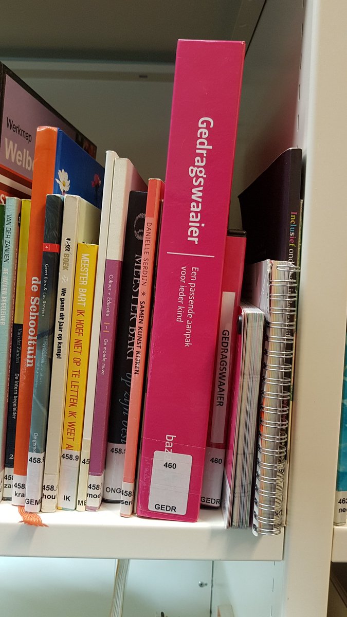 gedragswaaier's tweet photo. Nog steeds trots toen ik dit in de mediatheek van de Pabo zag staan #gedragswaaier @_bazalt https://t.co/xv3JtfQXOo