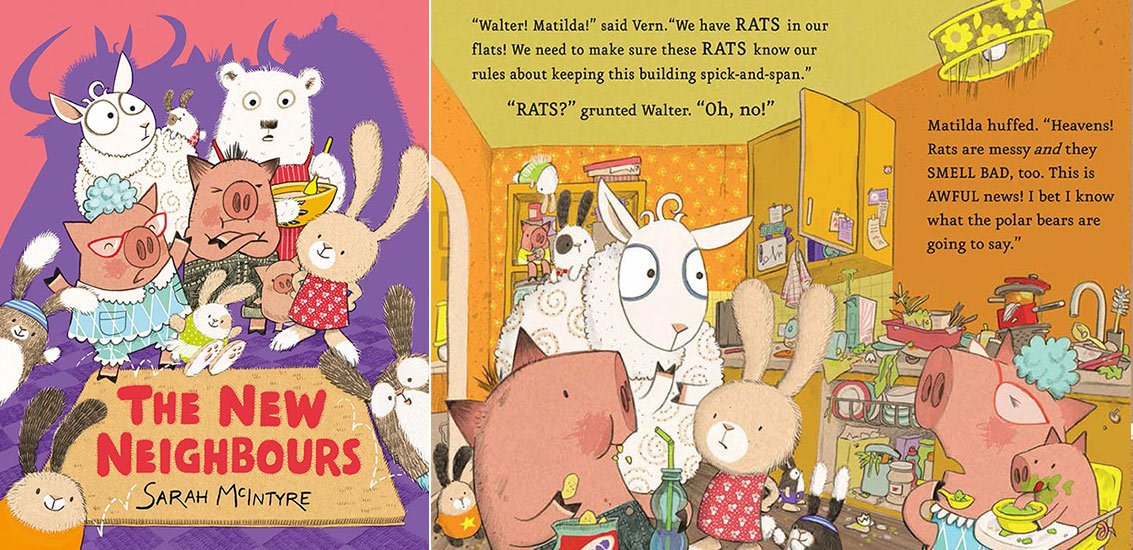 jabberworks's tweet photo. Wonderful independent bookshop @PageFortyFive is having a major refit! They could really use your business in the meantime - how about pre-ordering a special bookplate edition of The New Neighbours? (They ship worldwide!)🙂🧡🐰🐑 https://t.co/OaCBA5MkkJ #Page45Evolution https://t.co/4a9QDOphuS