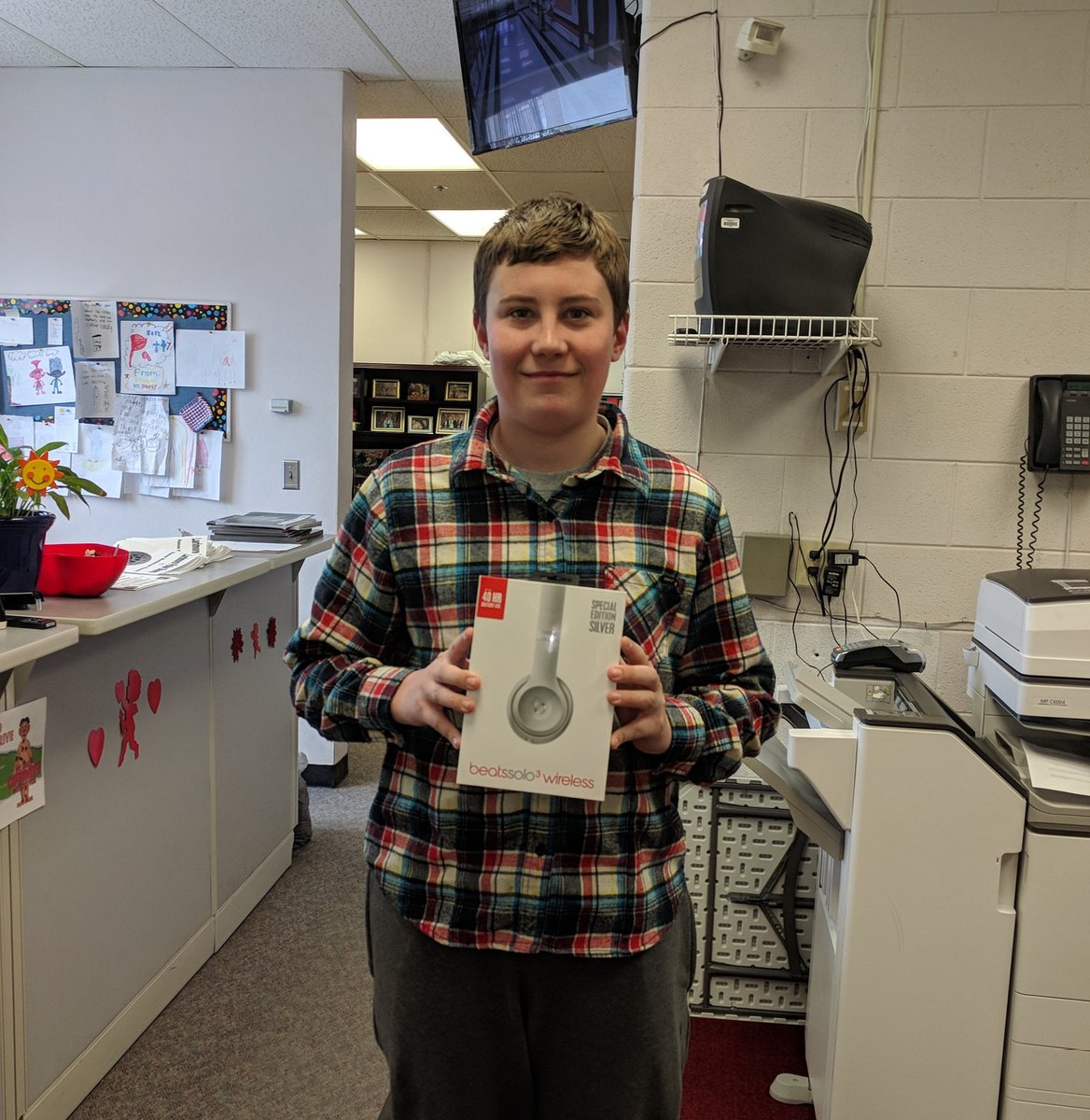 rrvec's tweet photo. Congrats to our student survey winner from @Larimore44! #exploreNVCTC @NorthValleyCTC @rrvec https://t.co/ZwNjXe4v6Z