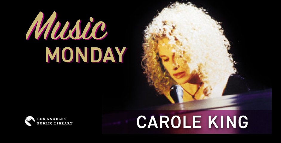 New Blog Post:  Music Monday: Happy Birthday, Carole King!  