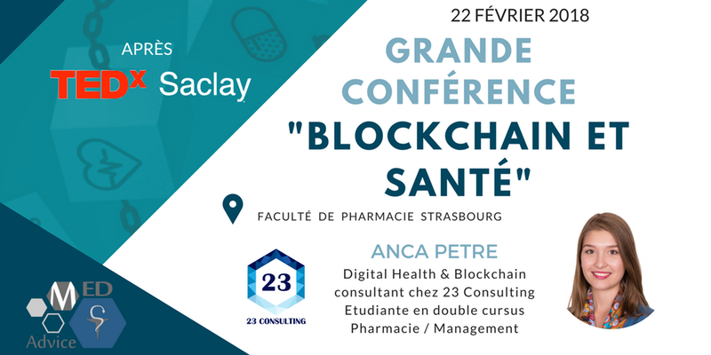 cnje's tweet photo. Le 22 février prochain @MEDAdviceFR, la #JE de la faculté de pharmacie de @strasbourg, organise une #conférence sur l'utilisation de la #blockchain dans le domaine de la #santé 💊
Pour vous inscrire ➡️ https://t.co/v6PdFtJUoX
@23Consulting @JE_Stras https://t.co/RrJxLEgho3