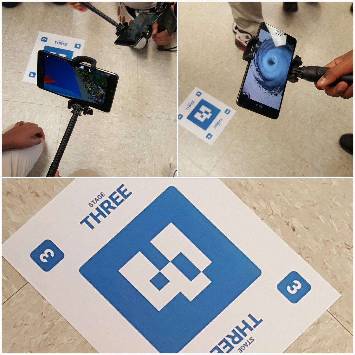 cte_ccs's tweet photo. Google Augmented Reality cross curricular exploration @SVMS CTE+Science https://t.co/OsGZHzgbrN