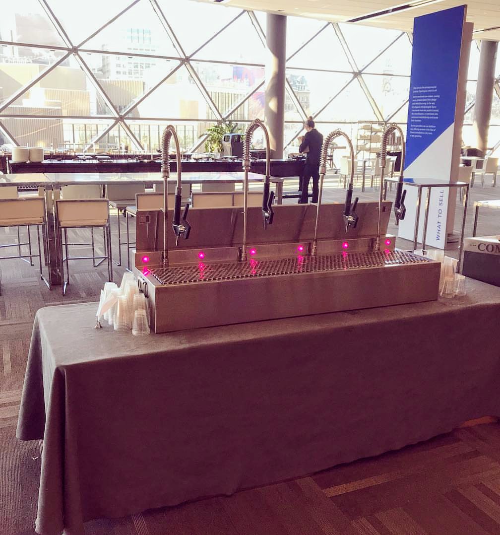 eventwater's tweet photo. Find us at the @Shopify summit providing FREE filtered water #StayHydrated #ShopifySummit2018 https://t.co/6ReOtbtBdm
