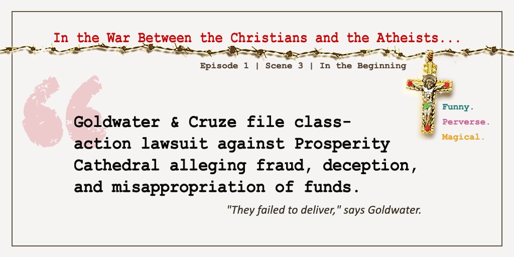 MoveOverJesus's tweet image. True? Should be. #Atheist #Adventure. Read 12 Tentpost Chapters. Is #Netflix next? Join us. dld.bz/fRKge