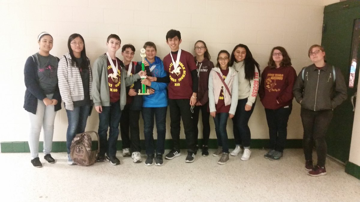 ITMSMUSTANGS's tweet photo. Mu Alpha Theta competed Saturday in the regional competition at Eastside High School in Gainesville, FL.
Each student took an individual test, and also took part in a team competition.
#itmspride https://t.co/dKKAggTIAj