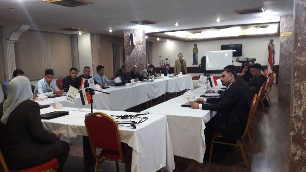 IbrahimKDajani's tweet photo. Great initiative from #Iraq Reconstruction Fund (#ReFAATO) to engage #Iraqi #youth #volunteers towards a better & brighter future for all Iraqis in #liberated areas..financed by @AlbankAldawli @WorldBankMENA https://t.co/yzsCRDL9Fq