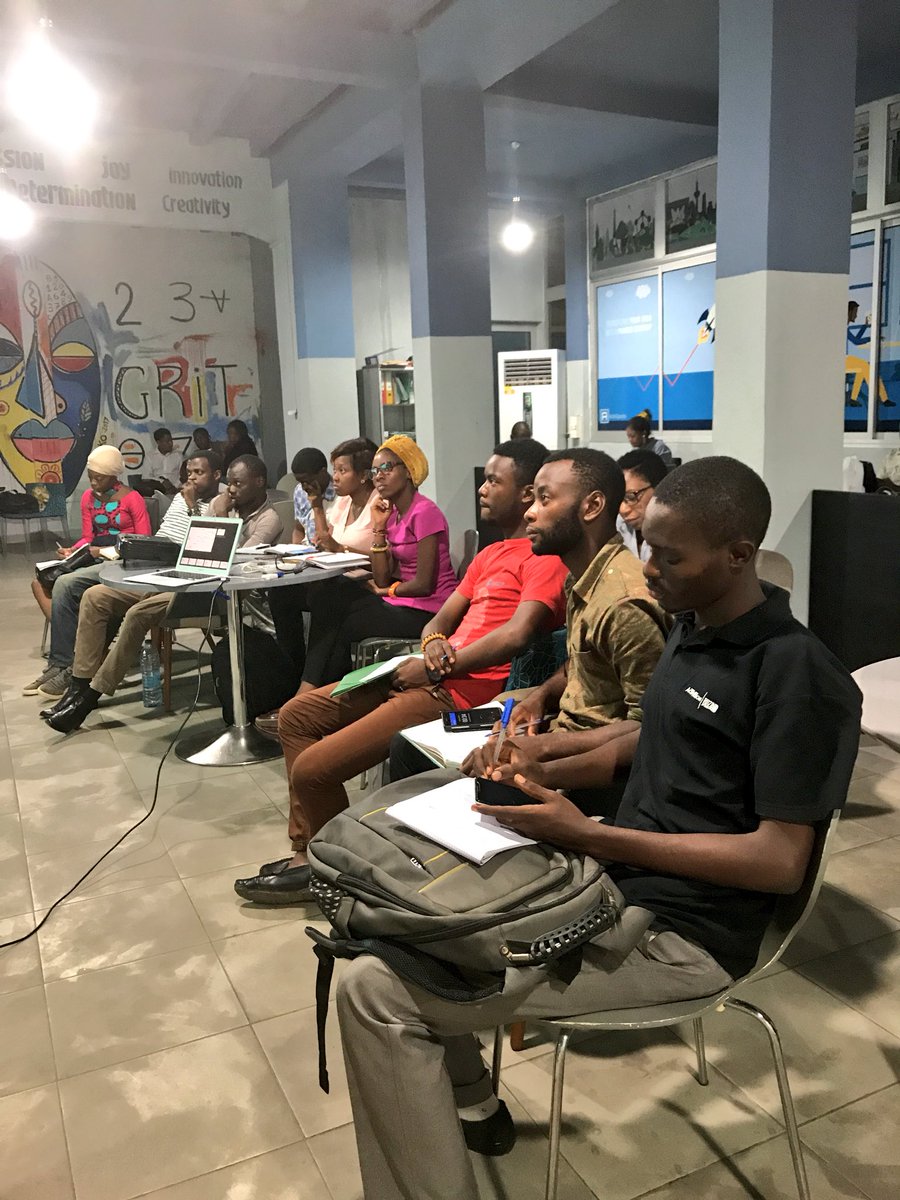 africatechie's tweet photo. Business Development session happening now at @ActivSpaces. Entrepreneurs do eager to learn. These young people are preparing to lead our continent. Feel blessed to contribute to their growth. https://t.co/c6UwcmwSET
