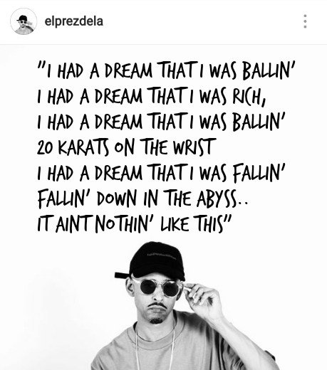 nogossipatl's tweet photo. @ElPrezdeLA Drops "20 Karats on the Wrist" https://t.co/OZHZRQxtT8 https://t.co/4IDU3MvB7h