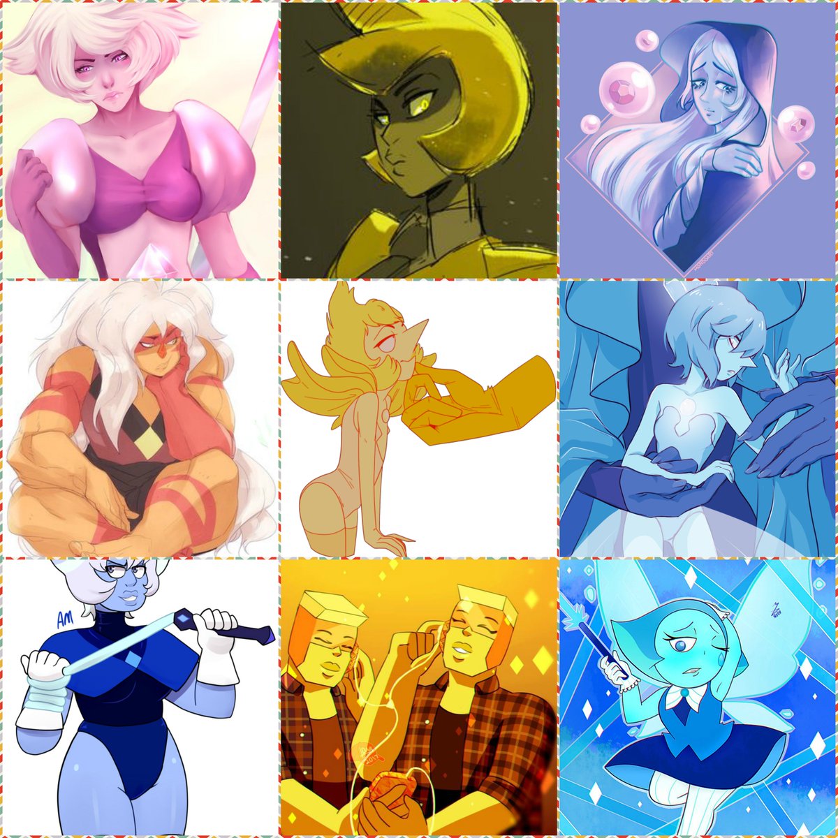 HomeworldRocks's tweet photo. –Choose your favourite/s Lewd Gem/s!–
[All Gems and Fusions in S.U.].
–Crystal / Homeworld Gems, Off Colors and... One Corrupt?–
–Medium / Extensive.
–Lewd Roleplay.
–Pansexual.
–Some Limits.
–Versatile.
–Normal / Futa.
–So canon as possible.
–Spanish / English.
RT? Please! https://t.co/Uu0uvHmroA
