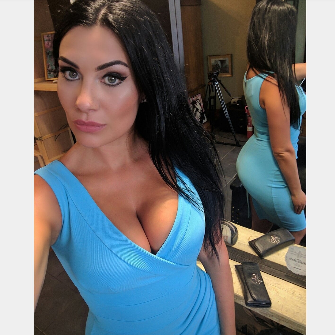 Karen Montague on X: Why so serious 😂 On set selfie 🎥 Blue Belle 💙  Tonight at 10.40pm on BBC 1 NI Rebecca is off on her dates 😂❤️ if you miss